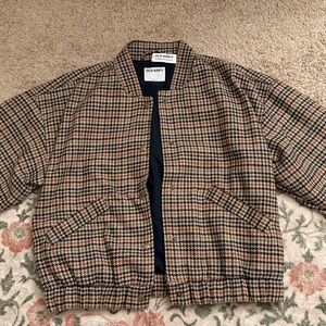 Old Navy Bomber Jacket in Brown and Black